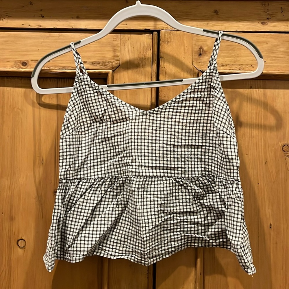 Abercrombie Cropped Tank Top